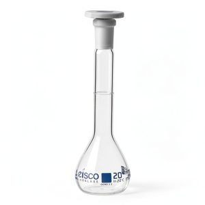 Volumetric Flask EISCO 20ml Borosilicate with Polyethylene Stopper-0