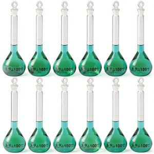 100ml Volumetric Flask Karter Scientific Class A – 12 Pack-0