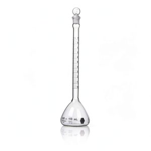 Kimax 28066-110 Borosilicate Volumetric Flask 110mL Cassia (Pack of 2)-0